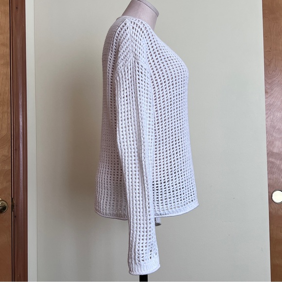 Madewell Open-Stitch V-Neck Pullover Sweater Size XS - Picture 9 of 11